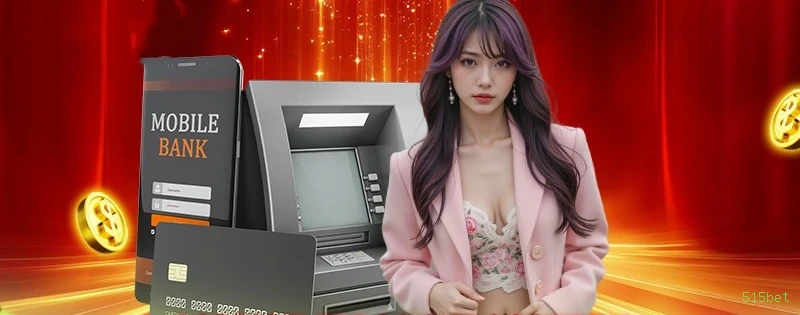 Imagem promocional da 515bet mostrando a plataforma e suas vantagens